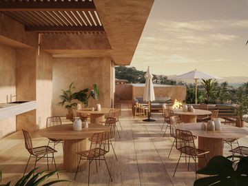 Fabulous studio with luxury finishes for sale in puerto vallarta PV-055