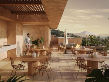 Fabulous studio with luxury finishes for sale in puerto vallarta PV-055