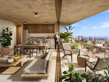 Fabulous studio with luxury finishes for sale in puerto vallarta PV-055