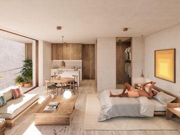 Fabulous studio with luxury finishes for sale in puerto vallarta PV-055