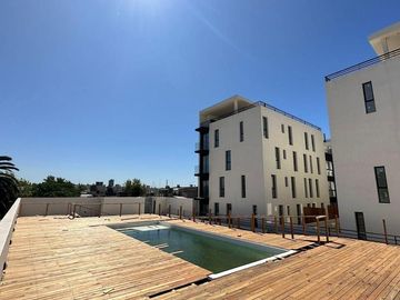 Hermoso departamento a estrenar con terraza propia con parrilla.