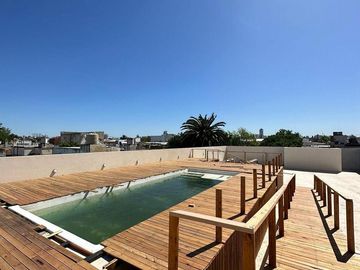 Hermoso departamento a estrenar con terraza propia con parrilla.