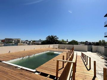 Hermoso departamento a estrenar con terraza propia con parrilla.