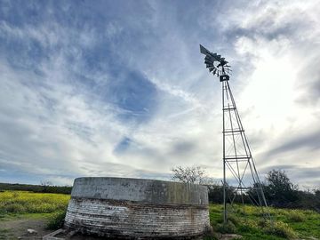 Productivo campo de 2400 hectáreas cerca de Medanos.