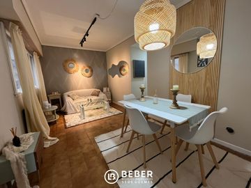 En venta dos ambientes al contrafrente, Centro Mar del Plata