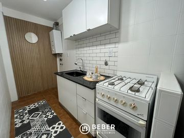 En venta dos ambientes al contrafrente, Centro Mar del Plata