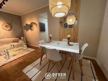 En venta dos ambientes al contrafrente, Centro Mar del Plata