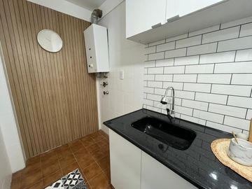 En venta dos ambientes al contrafrente, Centro Mar del Plata