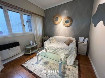En venta dos ambientes al contrafrente, Centro Mar del Plata