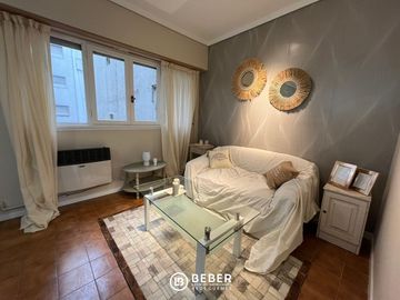 En venta dos ambientes al contrafrente, Centro Mar del Plata