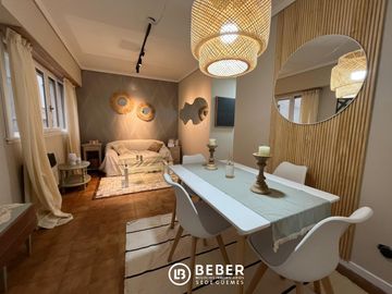 En venta dos ambientes al contrafrente, Centro Mar del Plata