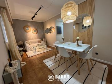 En venta dos ambientes al contrafrente, Centro Mar del Plata