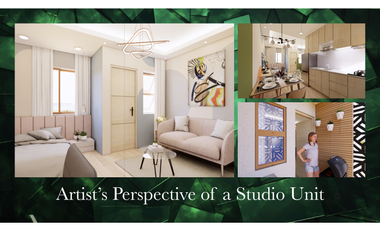 Studio Condominium For Sale In Emerald Suites Angeles City, Pampanga