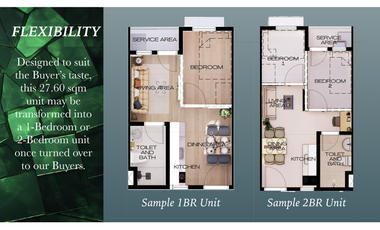 1–BR Condominium For Sale In Emerald Suites Angeles near Clark