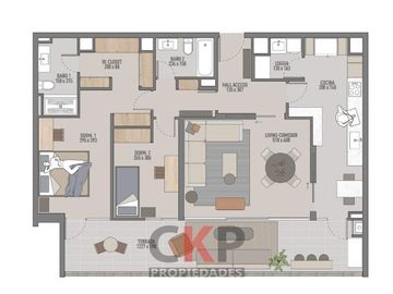 Departamento en Venta en La Dehesa / Av. El Tranque