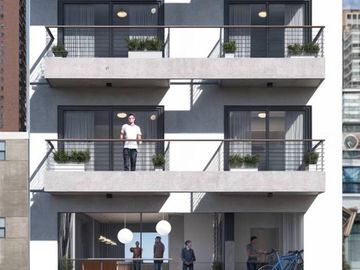 Monoambiente Premium de 32,98m² · Piso 8A · Av. Boedo 772