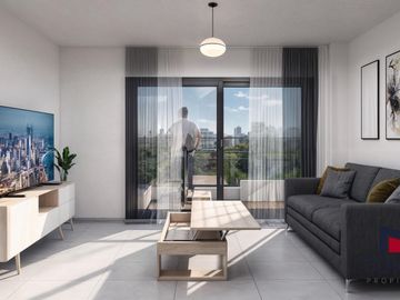 Monoambiente Premium de 32,98m² · Piso 8A · Av. Boedo 772