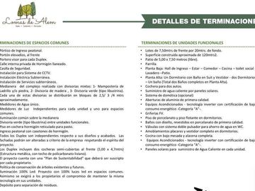 Duplex de 3 dormitorios en barrio cerrado Lomas de Alem