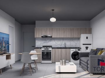 Dos ambientes Premium de 54,82m² · Piso 13D · Av. Boedo 772