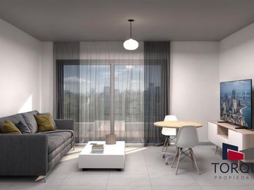 Monoambiente Premium de 32,98m² · Piso 10A · Av. Boedo 772