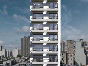 Monoambiente Premium de 32,98m² · Piso 10A · Av. Boedo 772