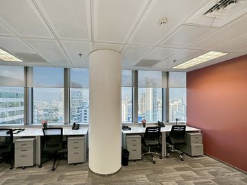 Find office space in Regus GT Tower Makati for 1 person with everything taken care of