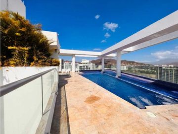 Apartamento amoblado residencial cerca al mar playa salguero - 005