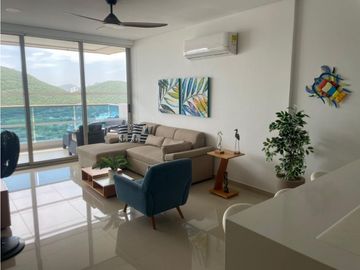 Apartamento amoblado con vista al mar y permiso turístico 005R