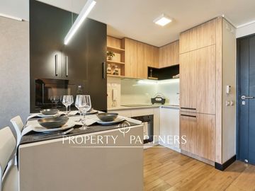 Departamento de 1D 1B con cocina equipada, Av. Las Condes