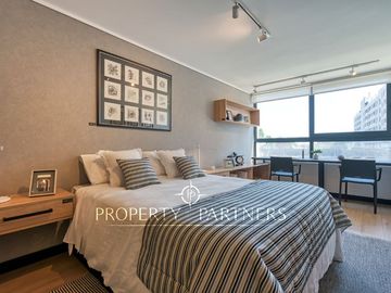 Departamento de 1D 1B con cocina equipada, Av. Las Condes