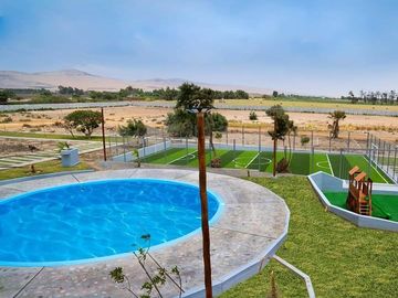 Terreno Campestre En Condominio Campo Verde Huacho
