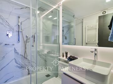 Departamento de 1D 1B con terraza privada y cocina equipada, Av. Las Condes