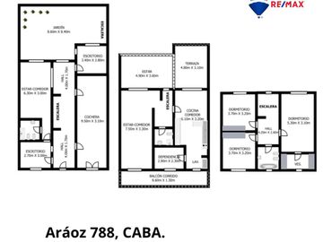 CASA DE 3 PLANTAS LOTE PROPIO U.S.A.A VILLA CRESPO