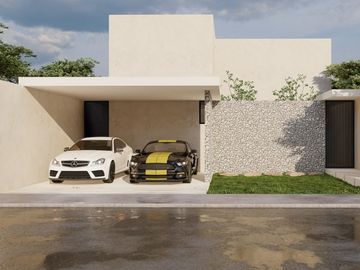 Spacious Family Home with Pool and Garden in Conkal, Mérida RHM-007