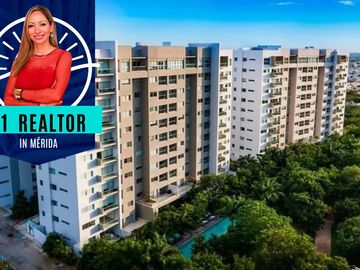 Furnished One-Bedroom Apartment For Sale In Torre Oceana, Vía Montejo – Mérida RAM-001