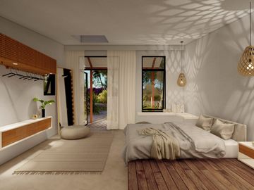 Three-Bedroom Home With Jungle Garden In Tulum TU-081