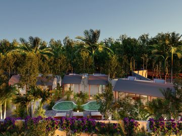 Three-Bedroom Home With Jungle Garden In Tulum TU-081
