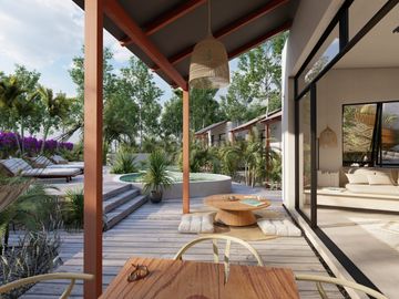 Three-Bedroom Home With Jungle Garden In Tulum TU-081