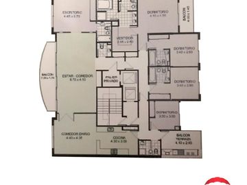 Venta depto 5 amb Piso Caballito dos coch Unico