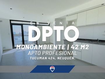 VENTA MONOAMBIENTE A ESTRENAR CON BALCON
