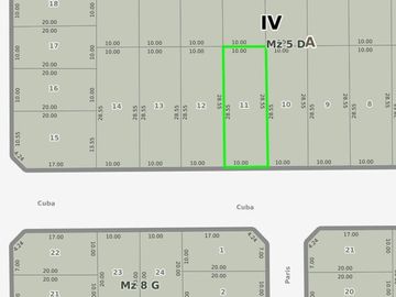 VENTA LOTE 285 mts2 CASA A REFACCIONAR O DEMOLER !