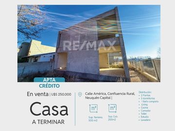 VENTA CASA 3 DORMITORIOS CALLE AMERICA - NEUQUÉN