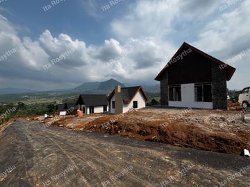 Kavling Villa Puncak 2 Bergaya Eropa – SHM, View Gunung, Murah