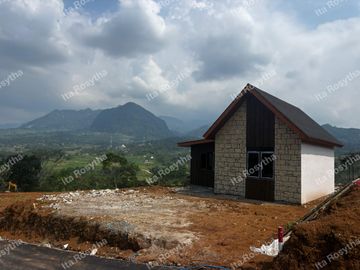 Kavling Villa Puncak 2 Bergaya Eropa – SHM, View Gunung, Murah