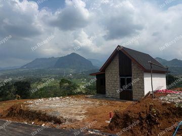 Kavling Villa Puncak 2 Bergaya Eropa – SHM, View Gunung, Murah