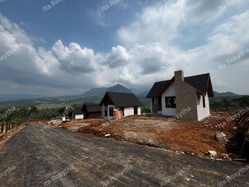 Kavling Villa Puncak 2 Bergaya Eropa – SHM, View Gunung, Murah