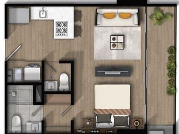 Cesión De Derechos Apartaestudio Tipo Loft En Venta En Ciudad Del Rio