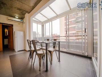 Departamento monoambiente, 9no piso, de 45m2 en Palermo SOHO