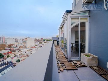 Departamento monoambiente, 9no piso, de 45m2 en Palermo SOHO