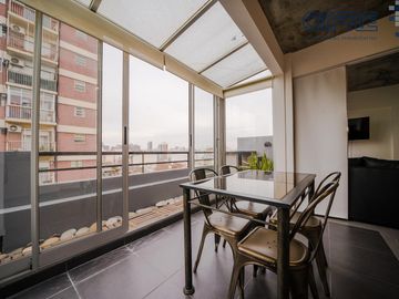 Departamento monoambiente, 9no piso, de 45m2 en Palermo SOHO